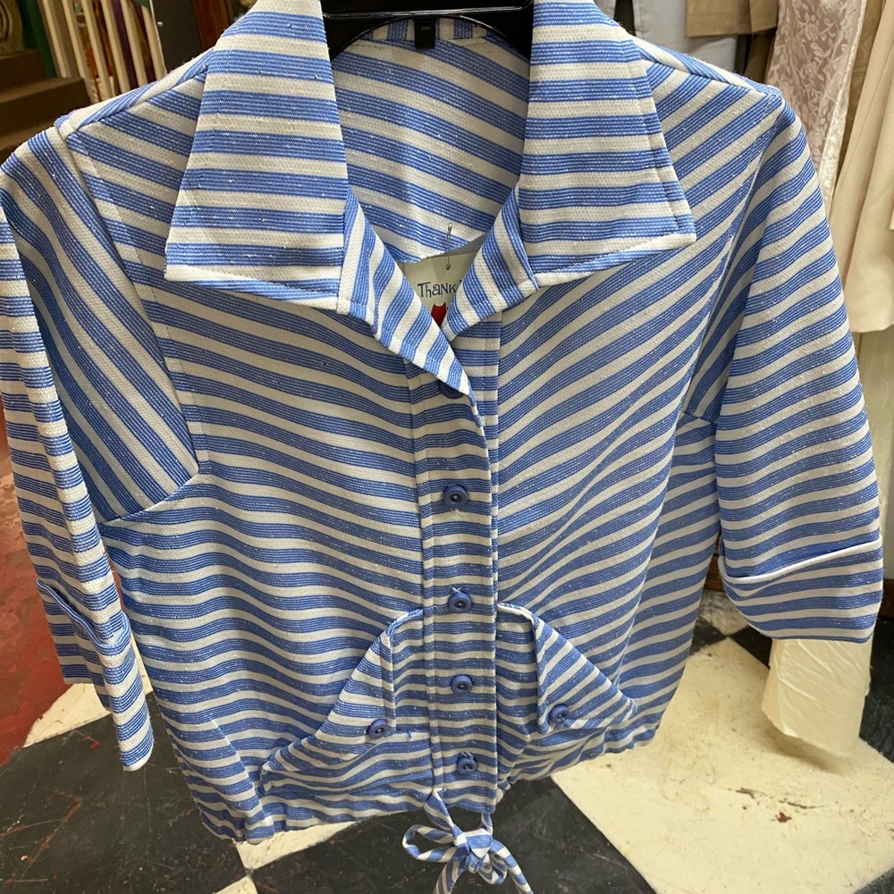 Vintage striped top